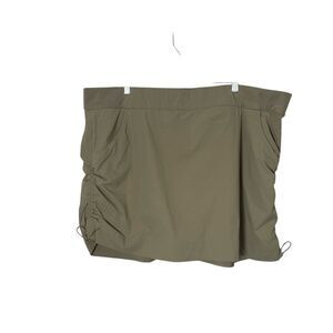 Columbia Omni-Shield Advanced Repllency Outdoor Active Tan Skort Women's Size 3X